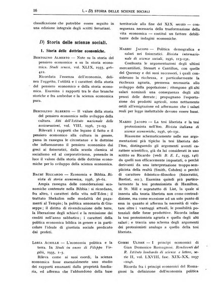 Bibliografia economica italiana