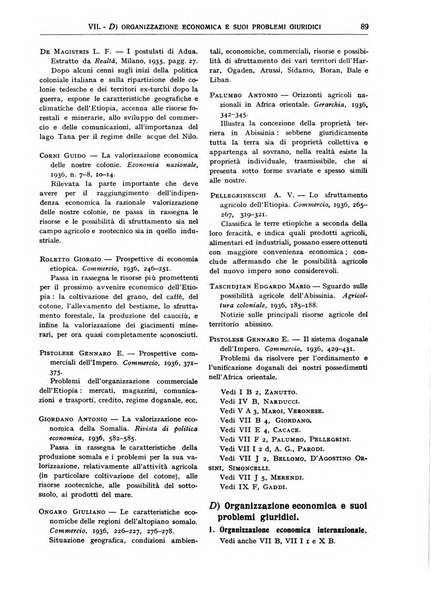 Bibliografia economica italiana