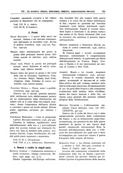 Bibliografia economica italiana