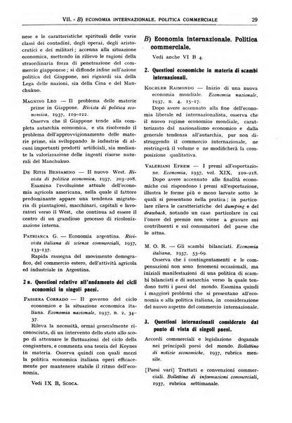 Bibliografia economica italiana