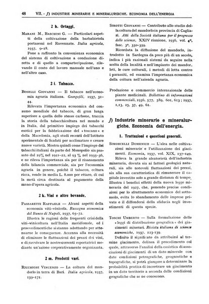 Bibliografia economica italiana