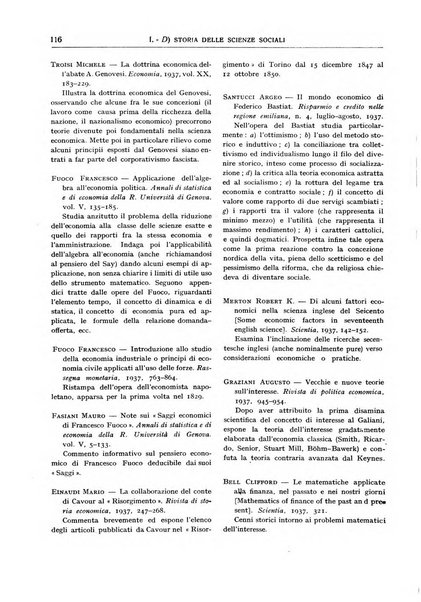 Bibliografia economica italiana