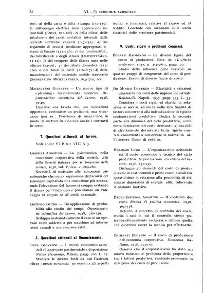 Bibliografia economica italiana