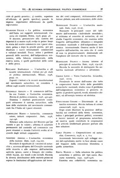 Bibliografia economica italiana