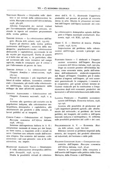 Bibliografia economica italiana