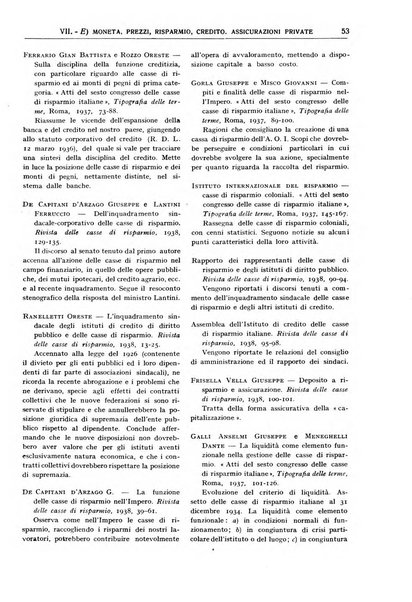 Bibliografia economica italiana