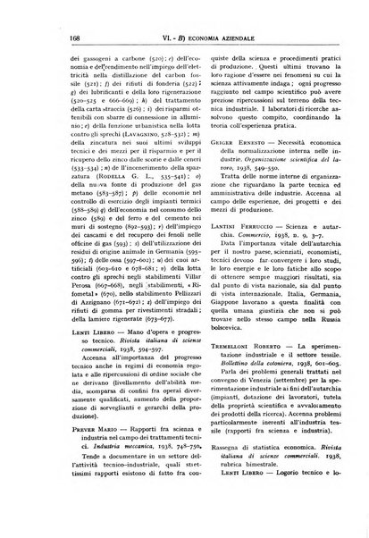 Bibliografia economica italiana