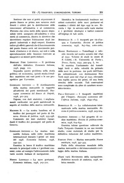 Bibliografia economica italiana