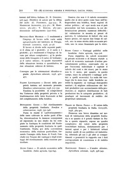 Bibliografia economica italiana