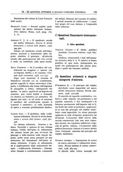 Bibliografia economica italiana