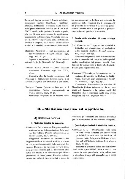 Bibliografia economica italiana e rassegna delle dissertazioni di laurea in scienze economiche