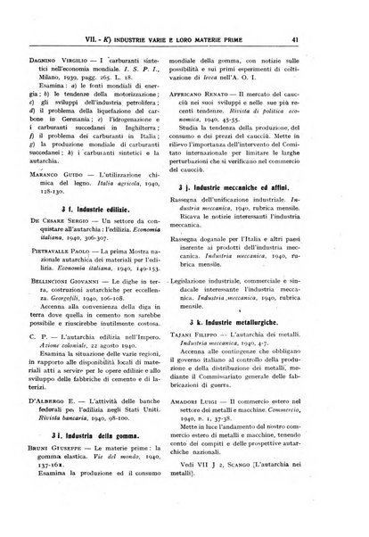 Bibliografia economica italiana e rassegna delle dissertazioni di laurea in scienze economiche