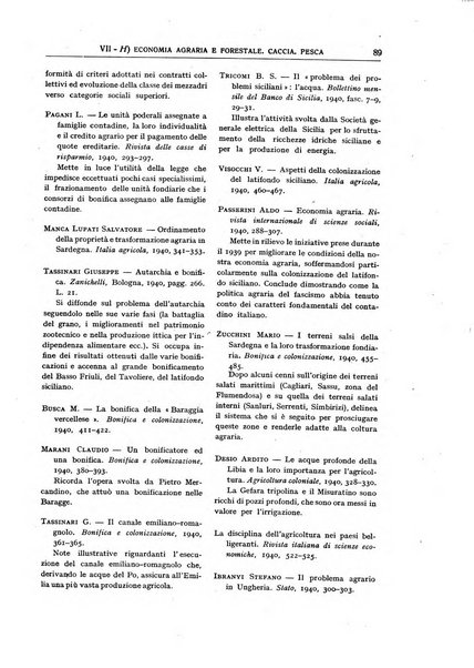 Bibliografia economica italiana e rassegna delle dissertazioni di laurea in scienze economiche