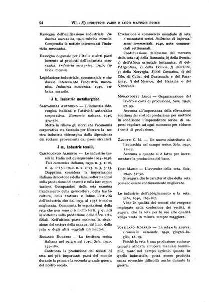 Bibliografia economica italiana e rassegna delle dissertazioni di laurea in scienze economiche