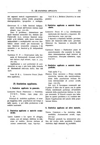 Bibliografia economica italiana e rassegna delle dissertazioni di laurea in scienze economiche