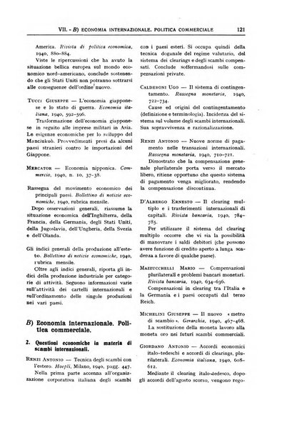 Bibliografia economica italiana e rassegna delle dissertazioni di laurea in scienze economiche