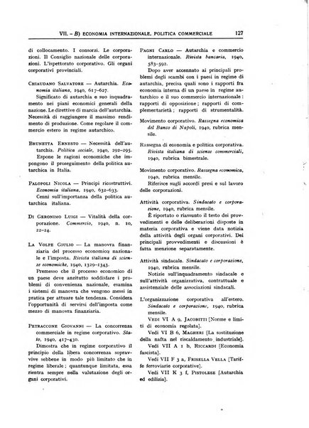 Bibliografia economica italiana e rassegna delle dissertazioni di laurea in scienze economiche