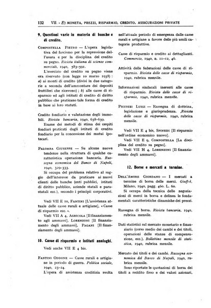 Bibliografia economica italiana e rassegna delle dissertazioni di laurea in scienze economiche