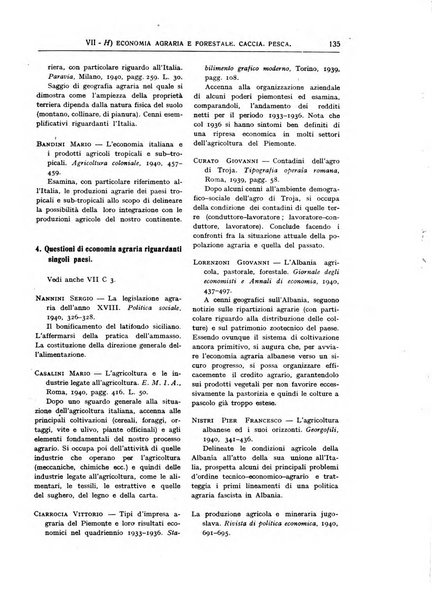 Bibliografia economica italiana e rassegna delle dissertazioni di laurea in scienze economiche