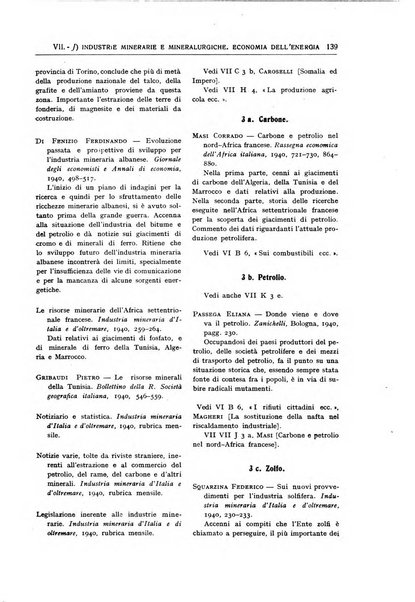 Bibliografia economica italiana e rassegna delle dissertazioni di laurea in scienze economiche