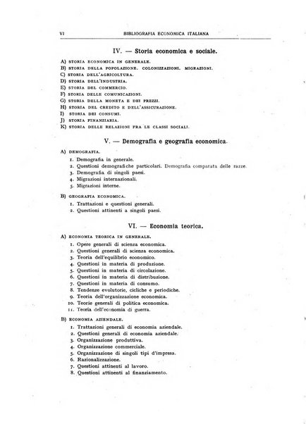 Bibliografia economica italiana e rassegna delle dissertazioni di laurea in scienze economiche