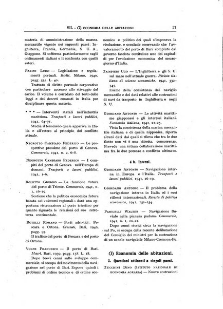 Bibliografia economica italiana e rassegna delle dissertazioni di laurea in scienze economiche