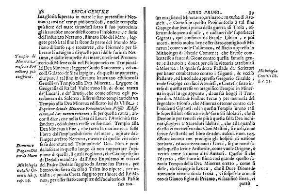 Antichità di Leuca città già posta nel capo salentino. De' luoghi, delle terre, e d'altre città del medesimo promontorio, e del venerabile tempio di Santa Maria di Leuca, detto volgarmente de finibus terrae, delle preeminenze di cosi riuerito pellegrinaggio, e delle sacre indulgenze, che vi si godono. Opera del m.r.p. Luigi Tasselli di Casarano ...