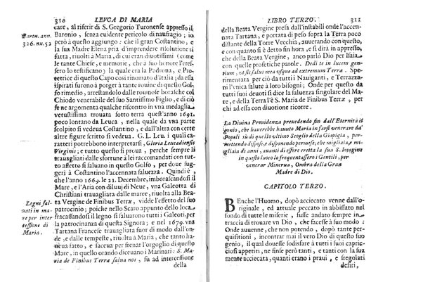 Antichità di Leuca città già posta nel capo salentino. De' luoghi, delle terre, e d'altre città del medesimo promontorio, e del venerabile tempio di Santa Maria di Leuca, detto volgarmente de finibus terrae, delle preeminenze di cosi riuerito pellegrinaggio, e delle sacre indulgenze, che vi si godono. Opera del m.r.p. Luigi Tasselli di Casarano ...