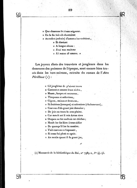 1: Les trouvères cambrésiens / par Arthur Dinaux