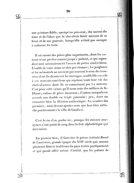 1: Les trouvères cambrésiens / par Arthur Dinaux