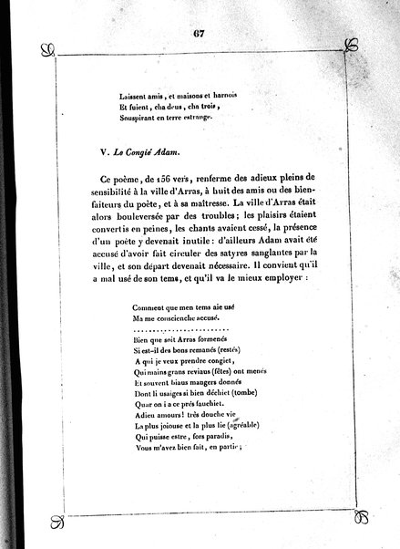 1: Les trouvères cambrésiens / par Arthur Dinaux