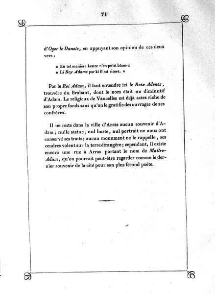 1: Les trouvères cambrésiens / par Arthur Dinaux