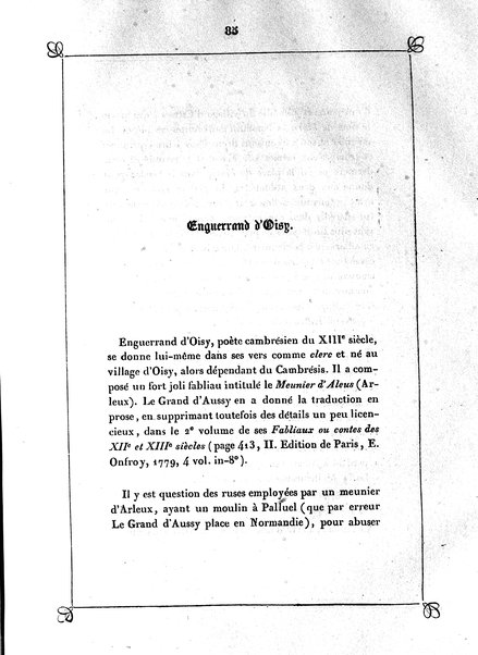 1: Les trouvères cambrésiens / par Arthur Dinaux