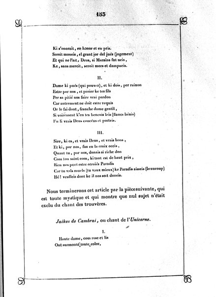 1: Les trouvères cambrésiens / par Arthur Dinaux