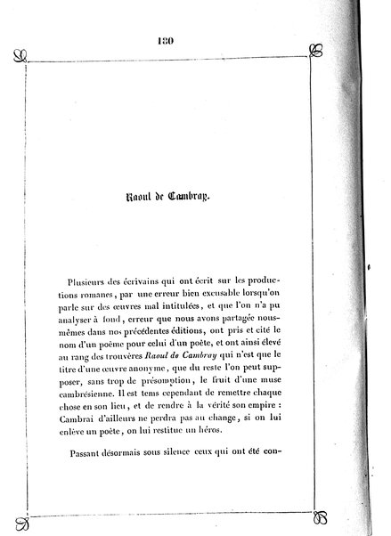 1: Les trouvères cambrésiens / par Arthur Dinaux