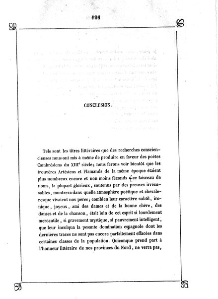 1: Les trouvères cambrésiens / par Arthur Dinaux