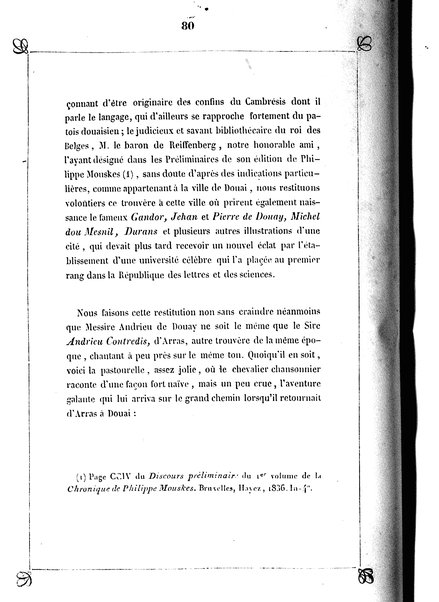 2: Les trouvères de la Flandre et du Tournaisis / par Arthur Dinaux