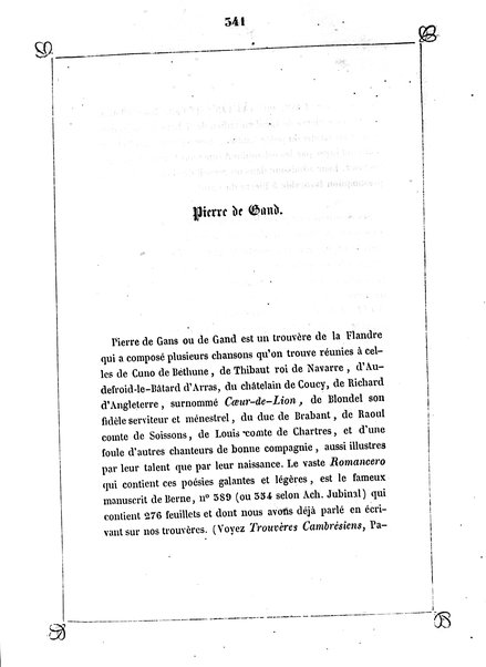 2: Les trouvères de la Flandre et du Tournaisis / par Arthur Dinaux