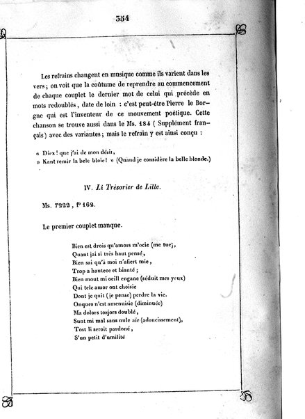 2: Les trouvères de la Flandre et du Tournaisis / par Arthur Dinaux