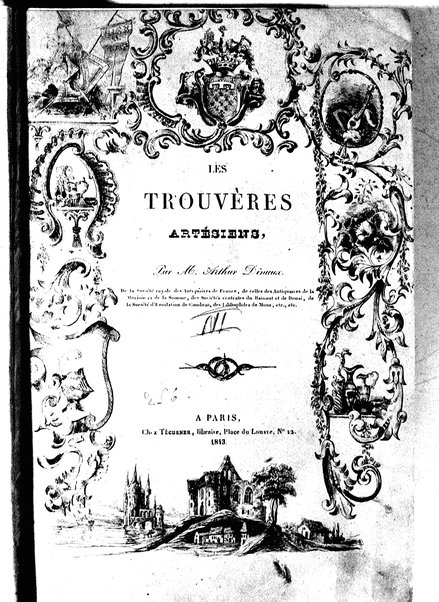 3: Les trouvères artésiens / par Arthur Dinaux