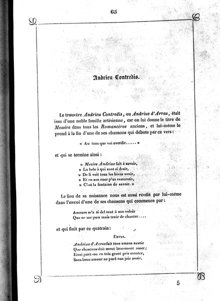 3: Les trouvères artésiens / par Arthur Dinaux