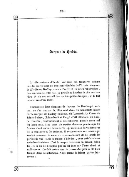 3: Les trouvères artésiens / par Arthur Dinaux