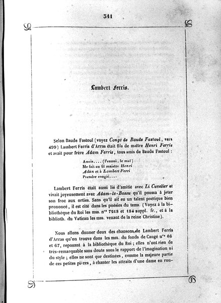 3: Les trouvères artésiens / par Arthur Dinaux