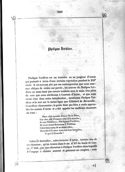 3: Les trouvères artésiens / par Arthur Dinaux