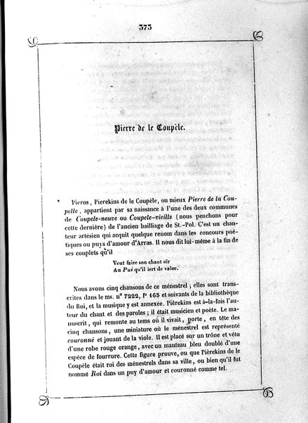 3: Les trouvères artésiens / par Arthur Dinaux