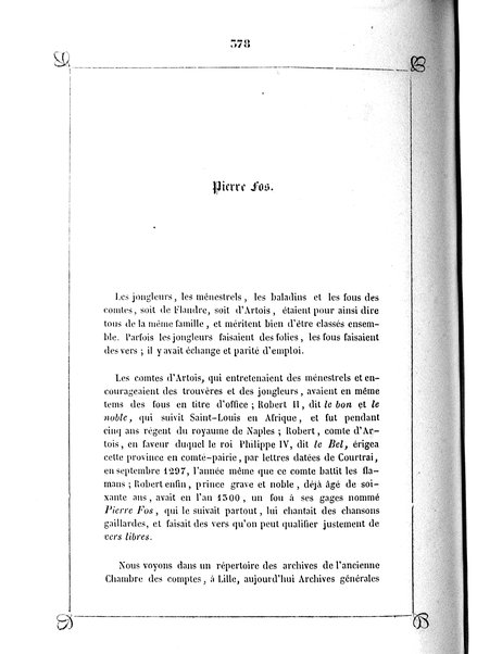 3: Les trouvères artésiens / par Arthur Dinaux