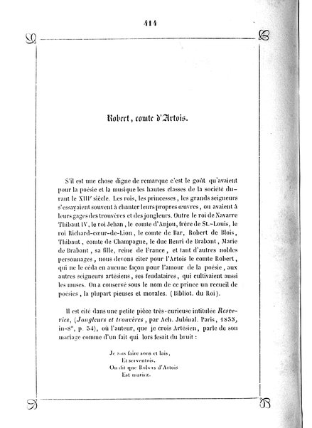 3: Les trouvères artésiens / par Arthur Dinaux