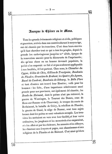 4: Les trouvères brabançons, hainuyers, liégeois et namurois / par Arthur Dinaux