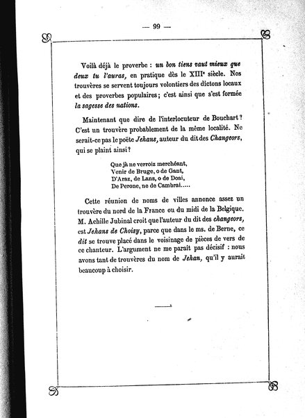 4: Les trouvères brabançons, hainuyers, liégeois et namurois / par Arthur Dinaux