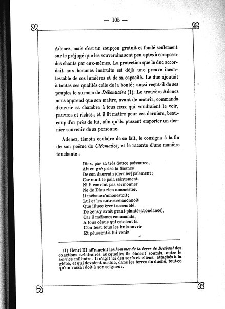 4: Les trouvères brabançons, hainuyers, liégeois et namurois / par Arthur Dinaux